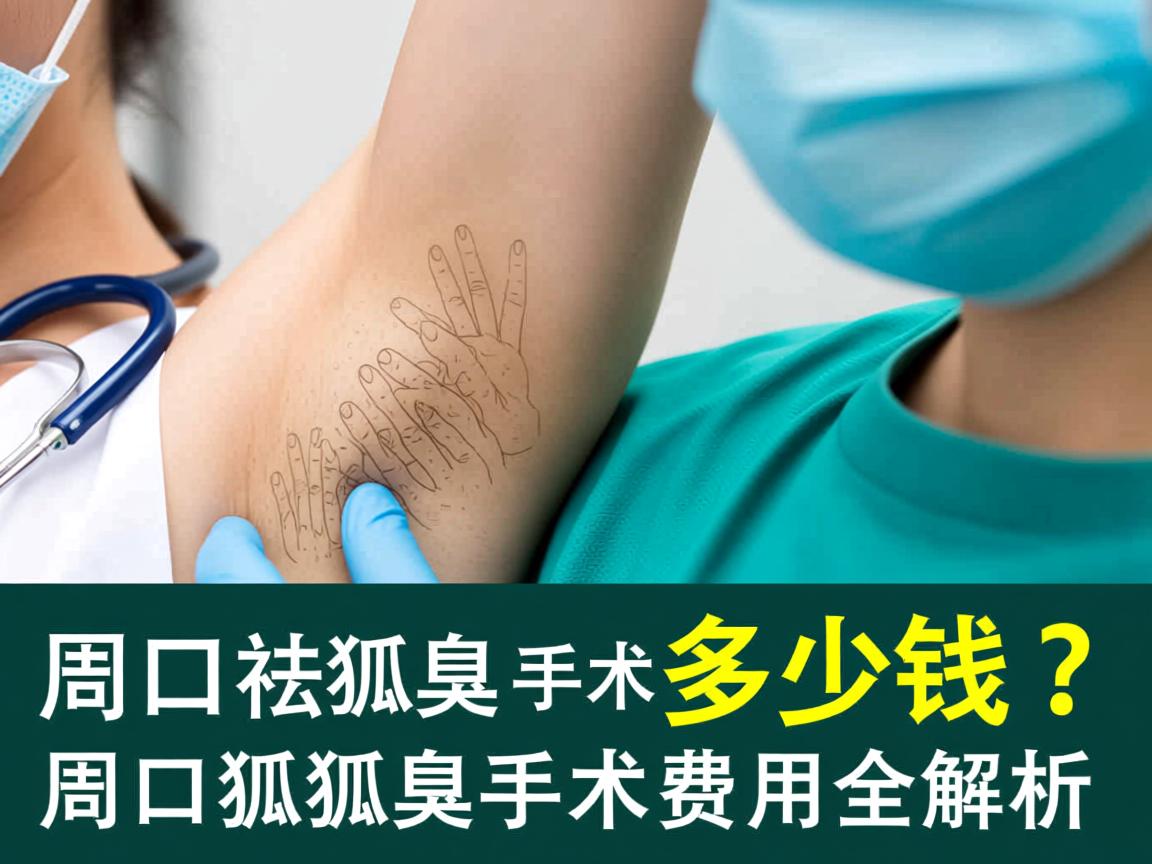 周口祛狐臭手术多少钱?周口狐臭手术费用全解析 周口祛狐臭手术多少钱?周口狐臭手术费用全解析
