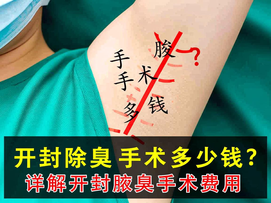 开封除腋臭手术多少钱?详解开封腋臭手术费用 开封除腋臭手术多少钱?详解开封腋臭手术费用