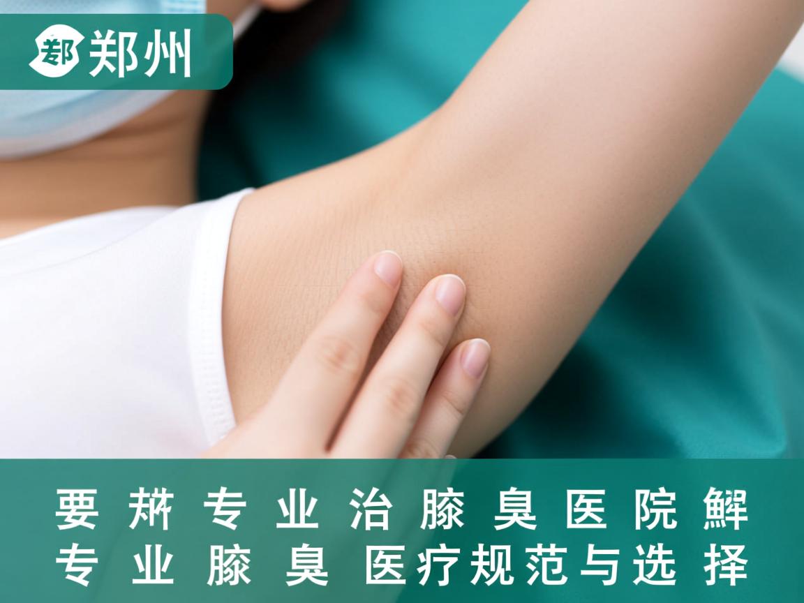 郑州专业治腋臭医院解析,专业腋臭医疗的规范与选择 郑州专业治腋臭医院解析,专业腋臭医疗的规范与选择