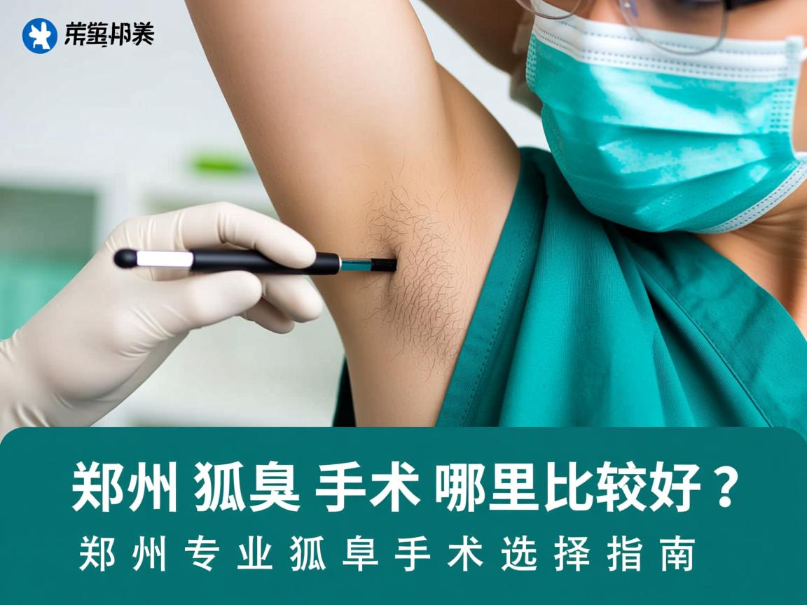 郑州狐臭手术哪里比较好?郑州专业狐臭手术选择指南 郑州狐臭手术哪里比较好?郑州专业狐臭手术选择指南