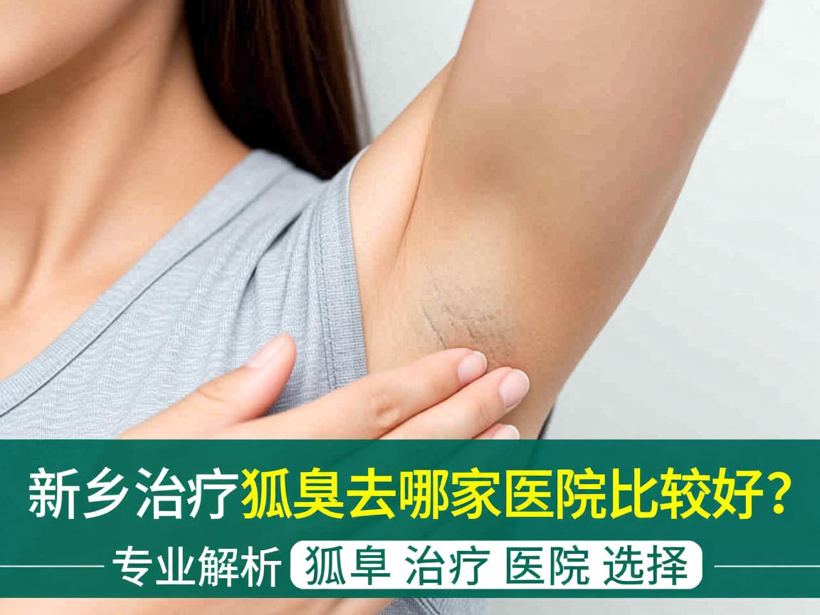 新乡治疗狐臭去哪家医院比较好？专业解析狐臭治疗医院选择