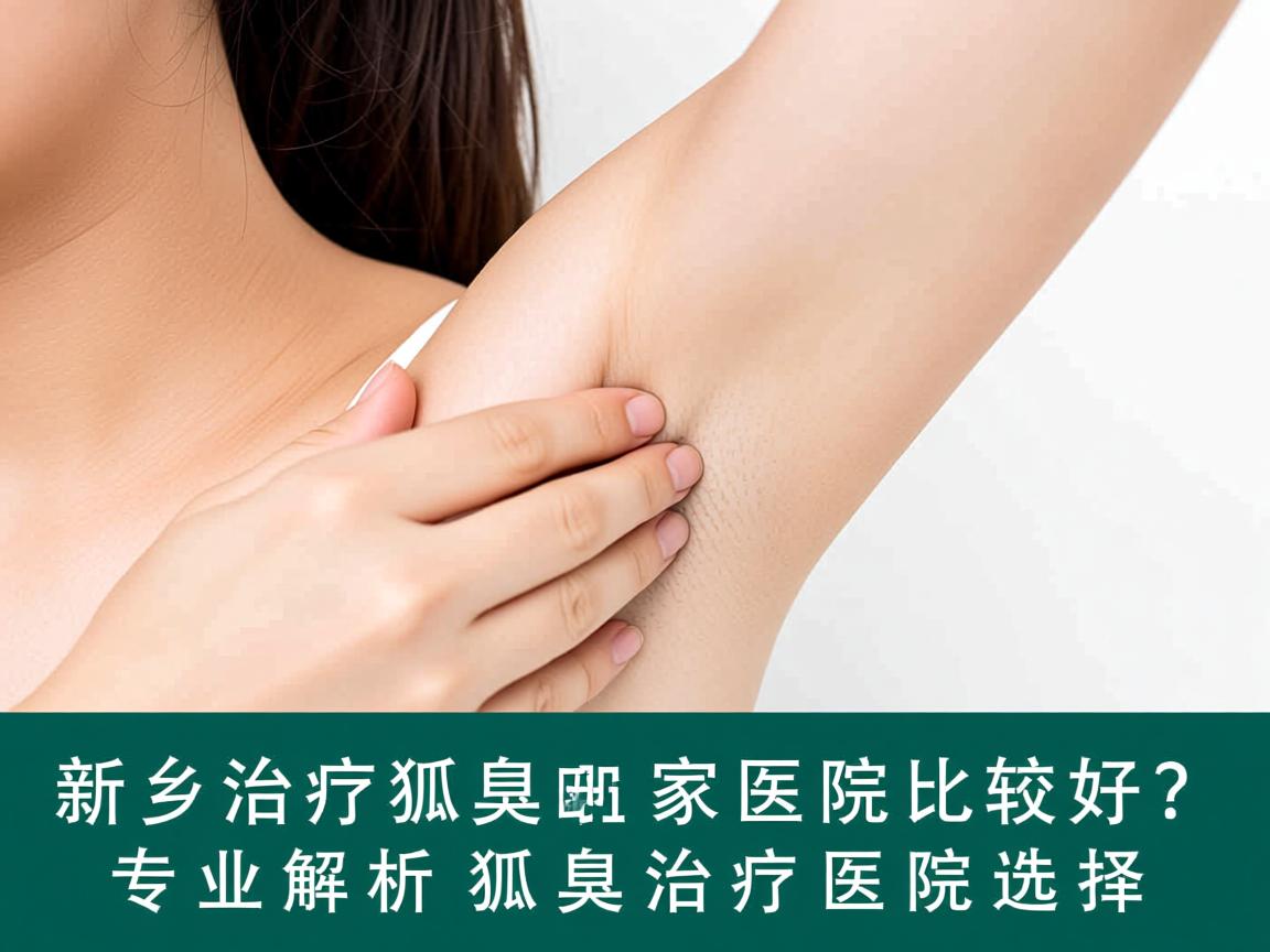 新乡治疗狐臭去哪家医院比较好？专业解析狐臭治疗医院选择