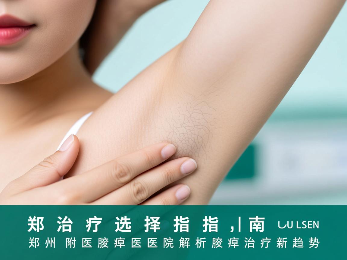 腋臭治疗选择指南，郑州附医腋臭医院解析腋臭治疗新趋势