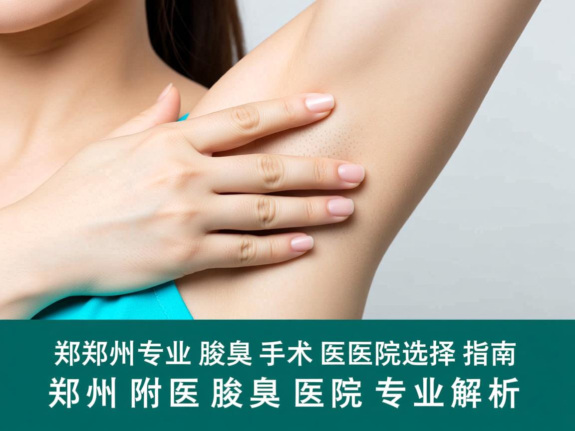 郑州专业腋臭手术医院选择指南，郑州附医腋臭医院专业解析
