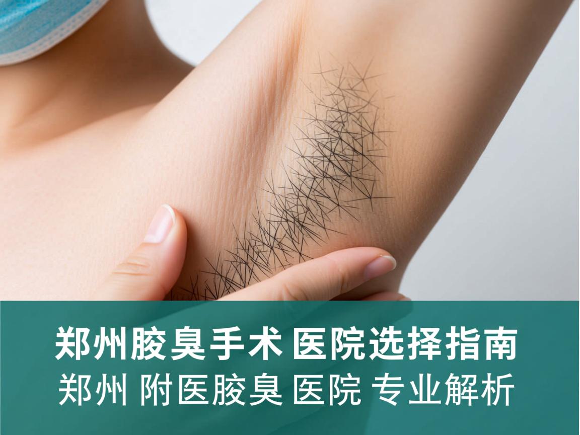 郑州专业腋臭手术医院选择指南，郑州附医腋臭医院专业解析