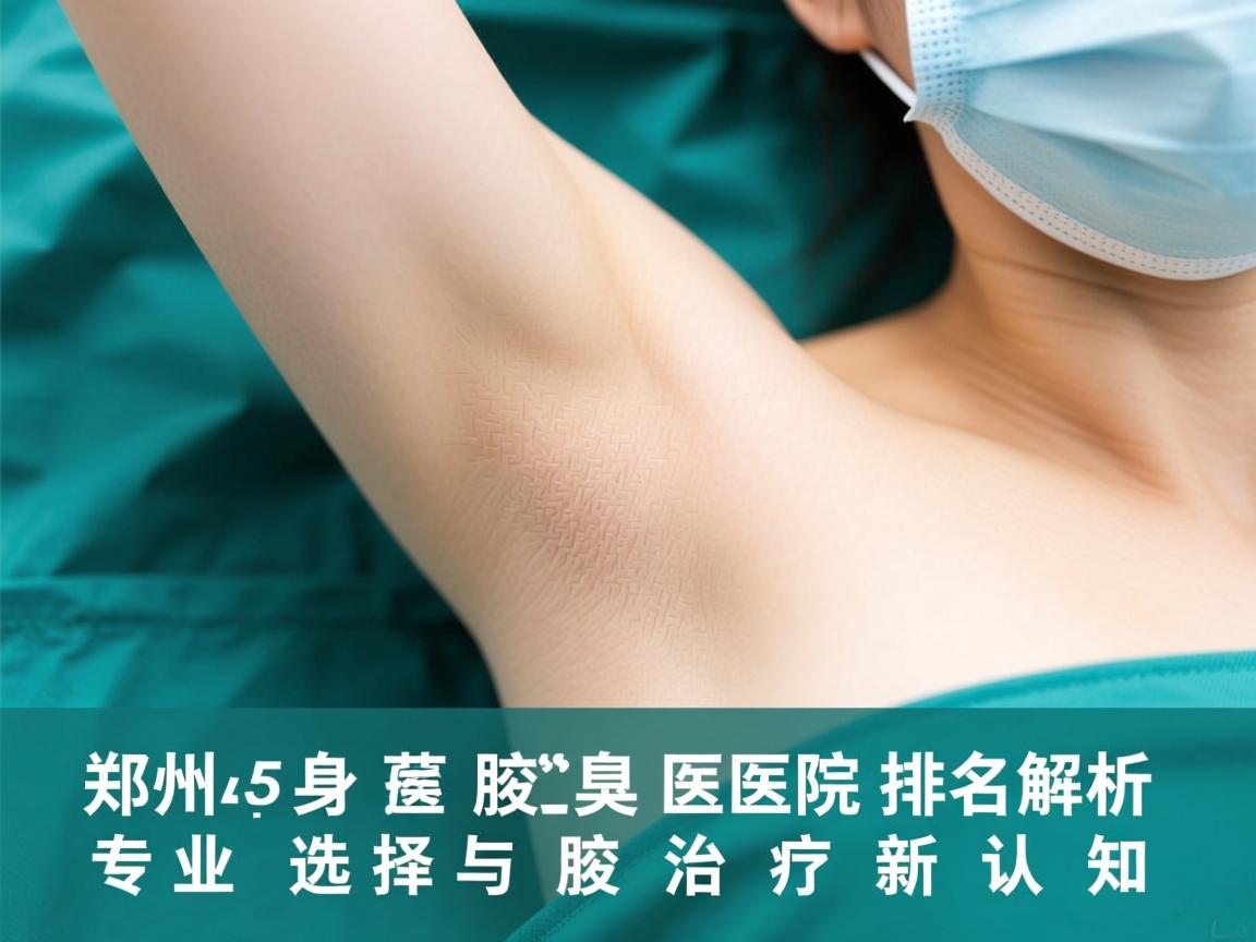 郑州腋臭医院排名解析,专业选择与腋臭治疗新认知 郑州腋臭医院排名解析,专业选择与腋臭治疗新认知