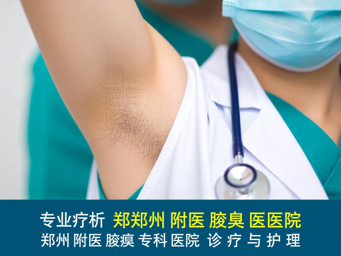 专业解析郑州附医腋臭医院，郑州附医腋臭专科医院的诊疗与护理