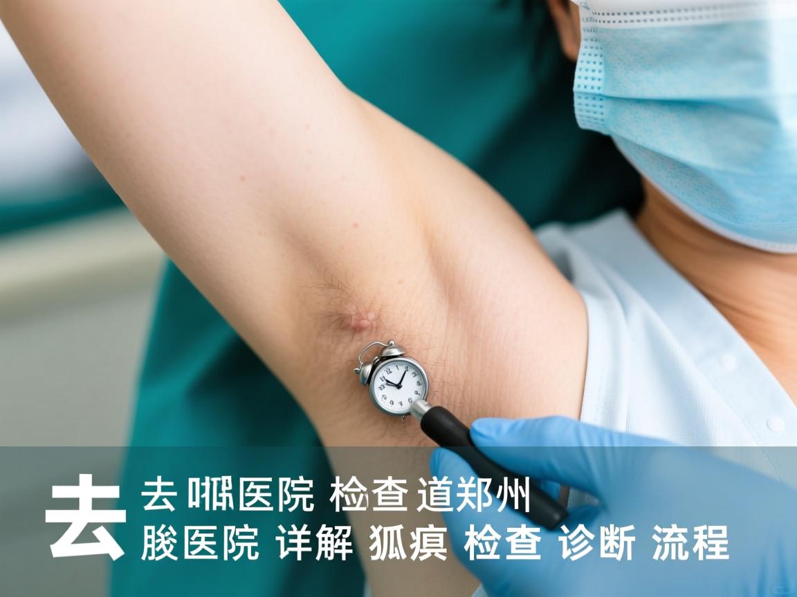 去医院检查狐臭，郑州附医腋臭医院详解狐臭检查诊断流程