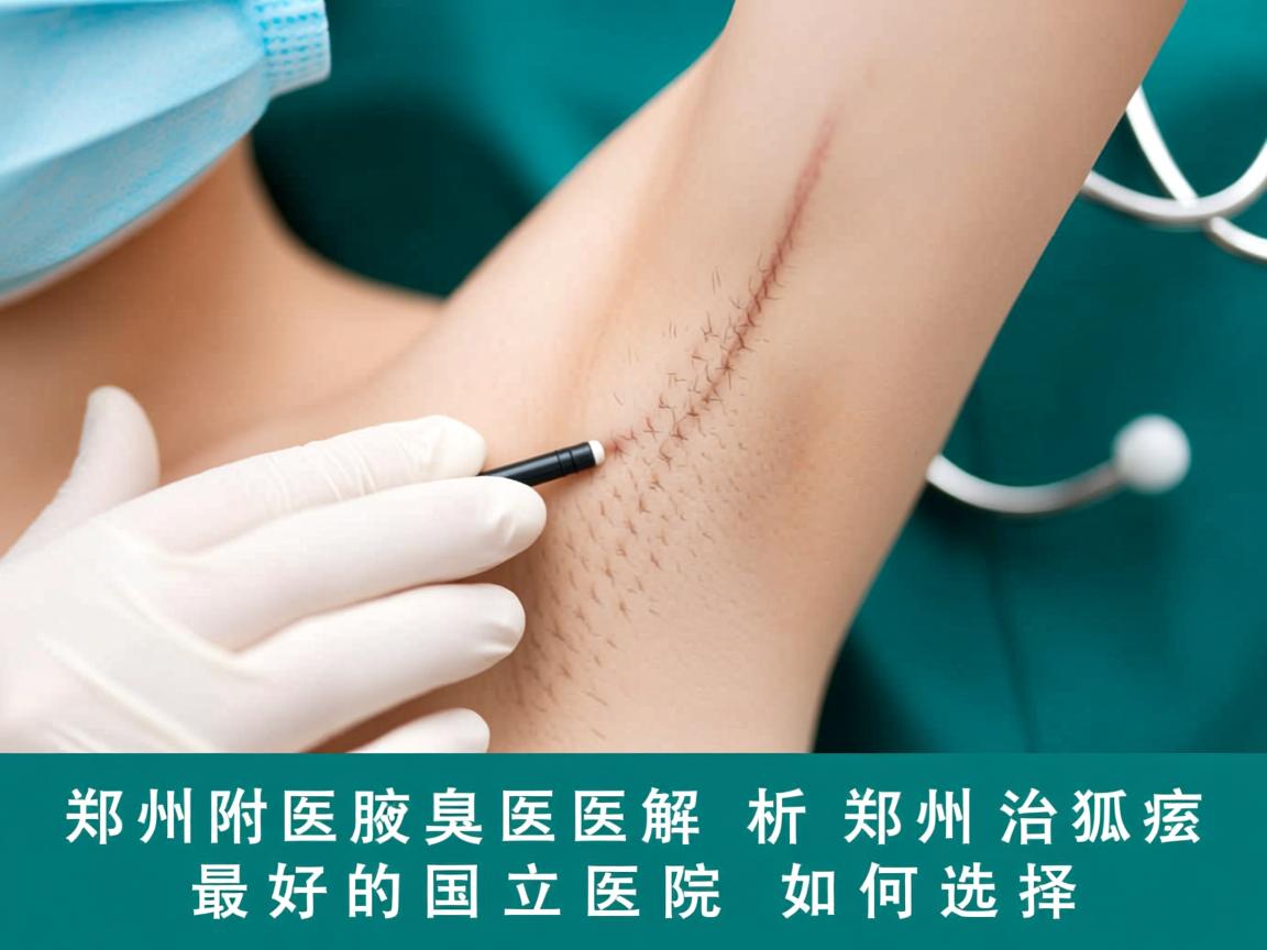 郑州附医腋臭医院解析，郑州治狐臭最好的国立医院如何选择