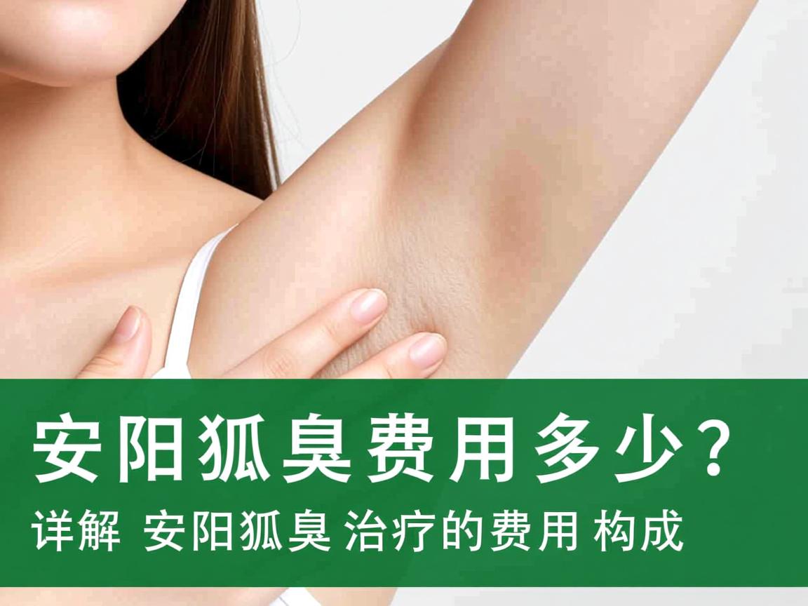 安阳狐臭费用多少？详解安阳狐臭治疗的费用构成