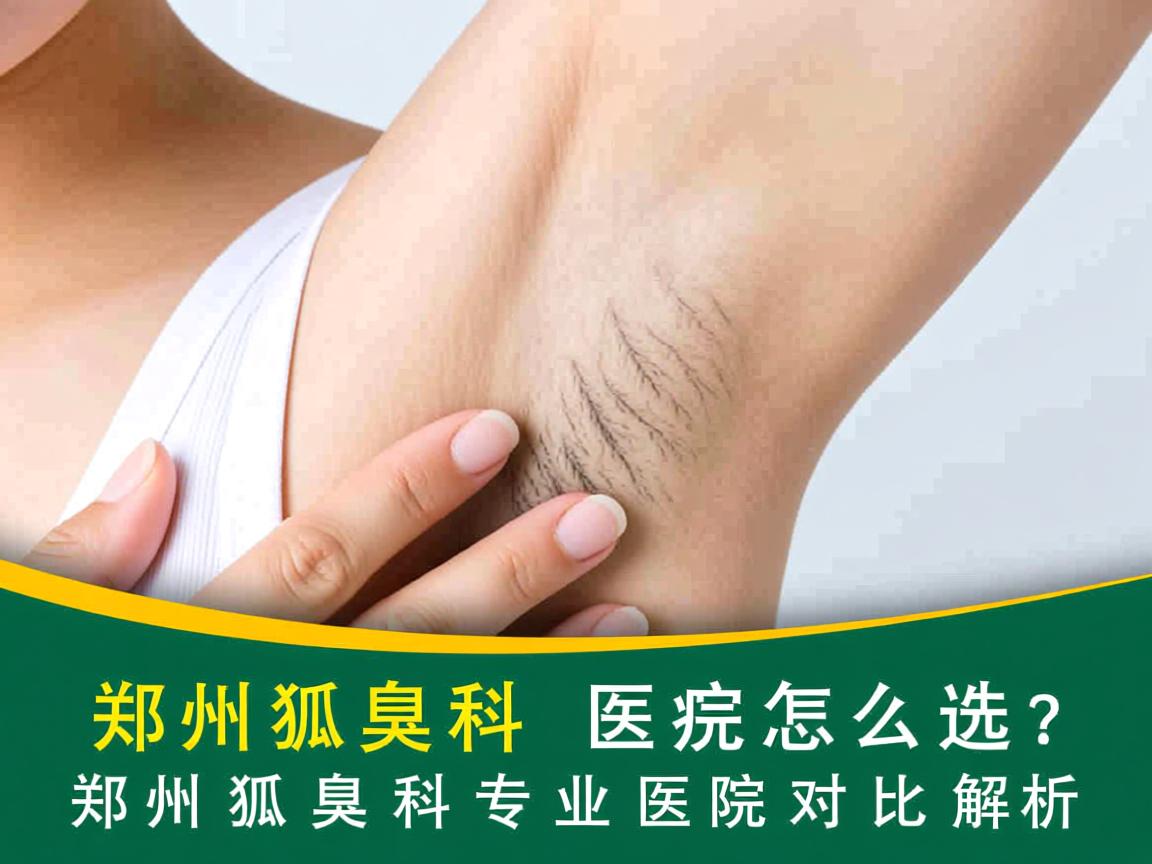 郑州狐臭科医院怎么选？郑州狐臭科专业医院对比解析