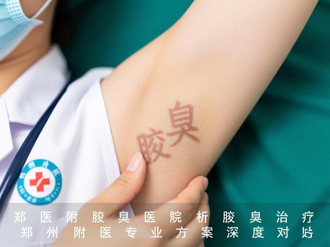 郑州附医腋臭医院解析腋臭治疗 郑州附医专业方案深度对比