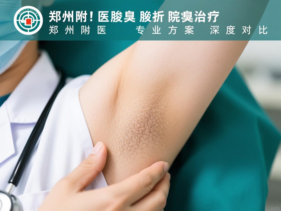 郑州附医腋臭医院解析腋臭治疗 郑州附医专业方案深度对比