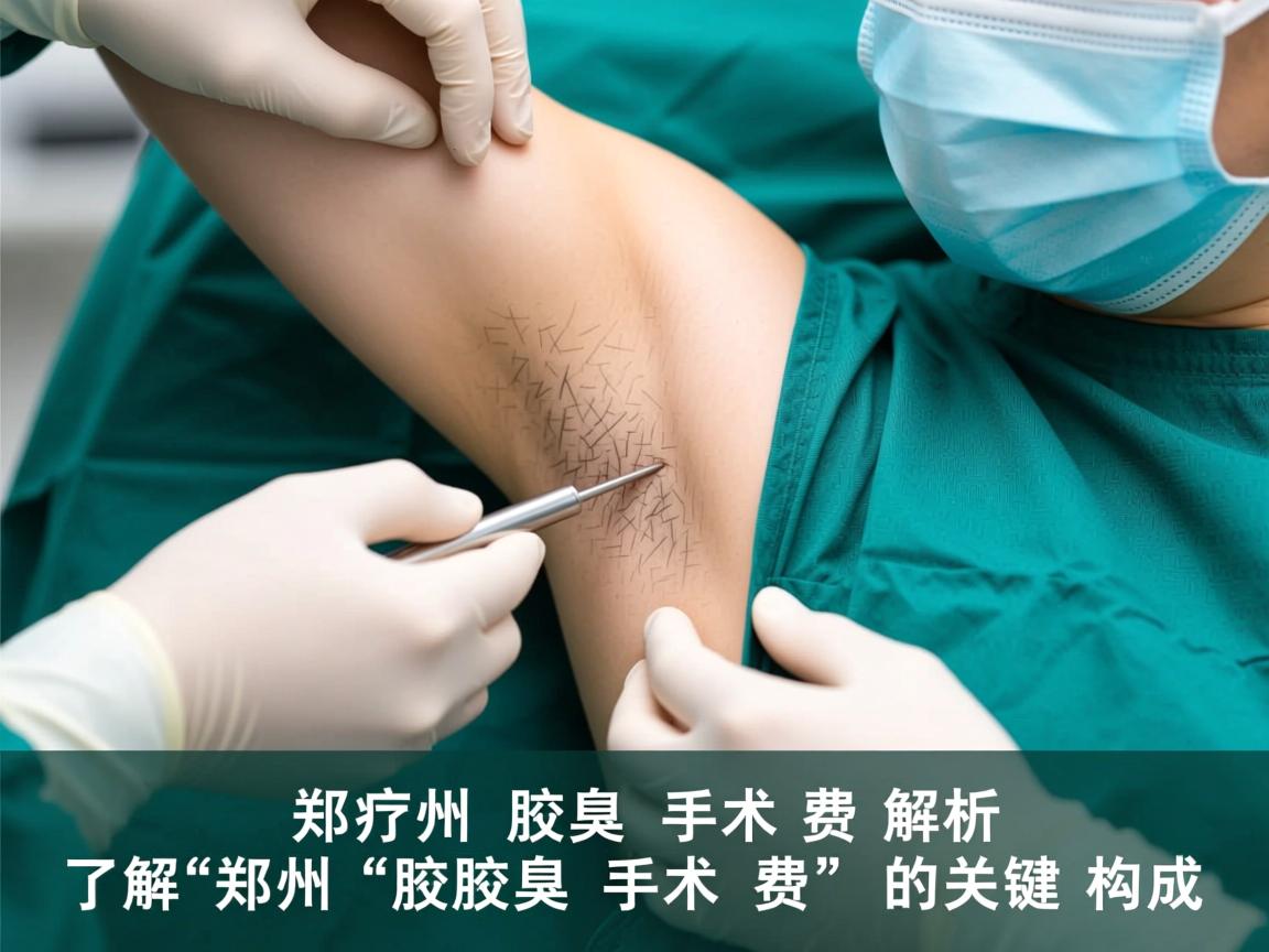 郑州腋臭手术费解析，了解郑州腋臭手术费的关键构成