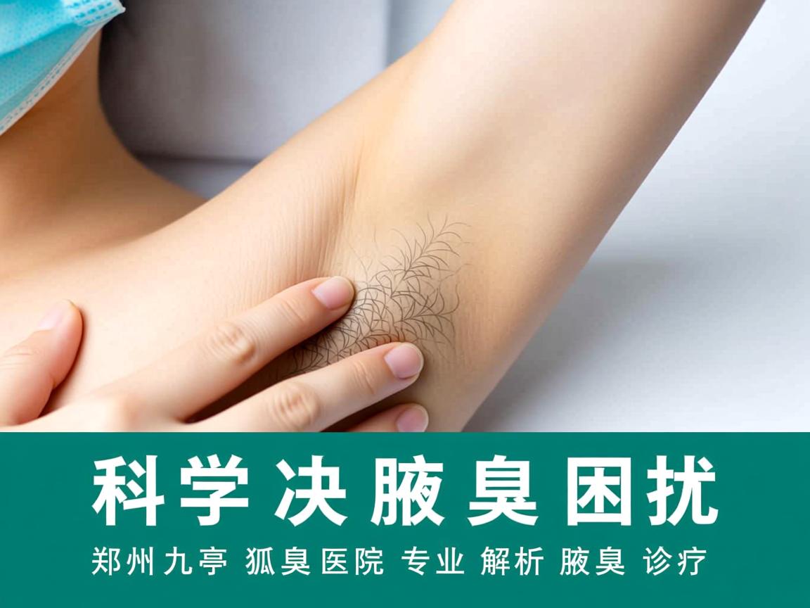 科学解决腋臭困扰，郑州九亭狐臭医院专业解析腋臭诊疗