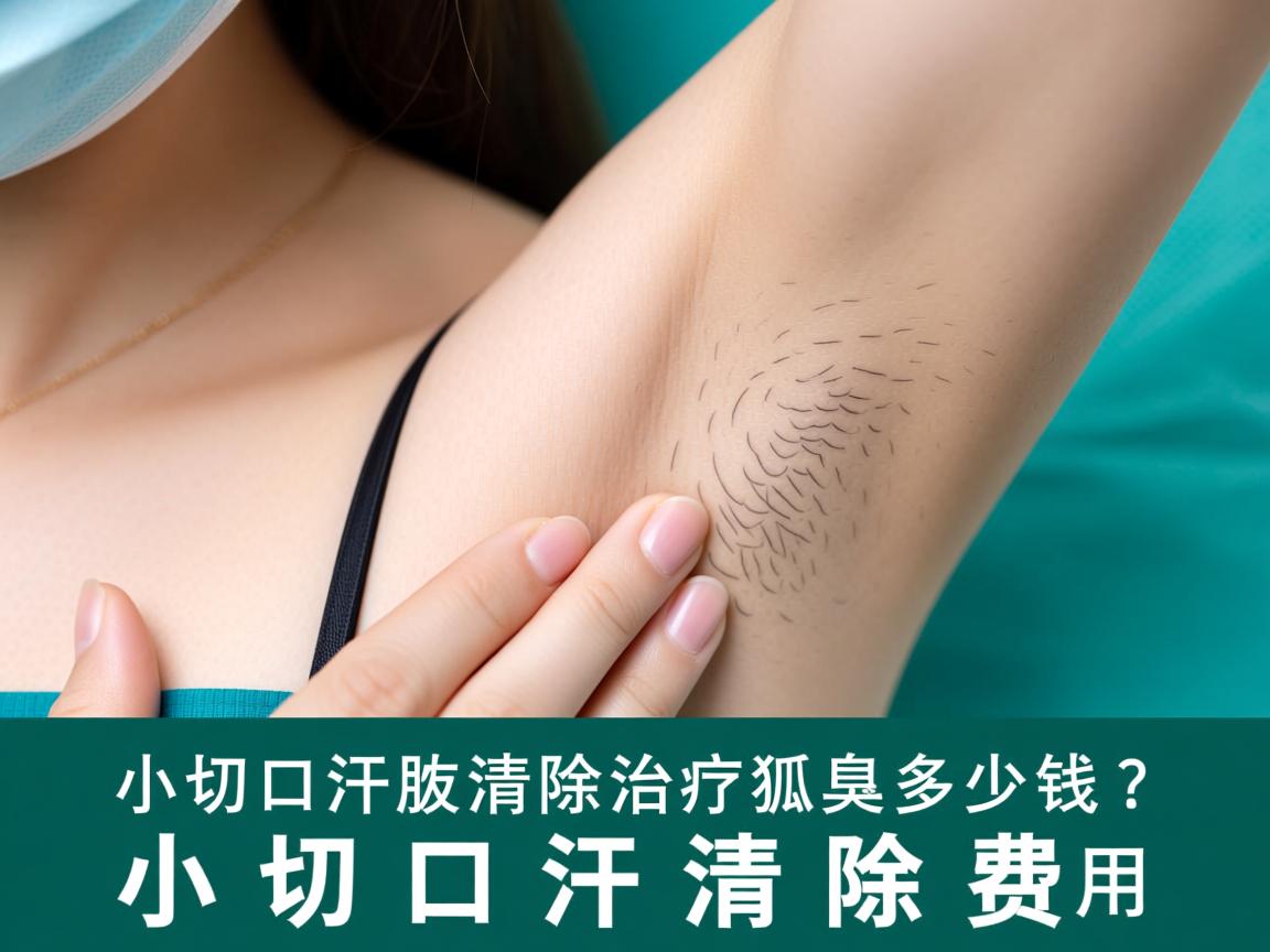 小切口汗腺清除治疗狐臭多少钱？详解小切口汗腺清除费用