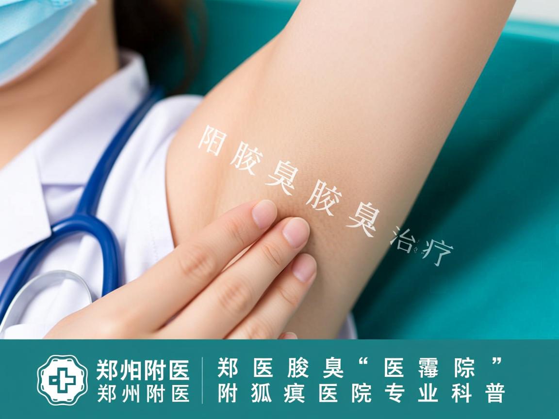 郑州附医腋臭医院解析腋臭治疗，郑州附医狐臭医院专业科普