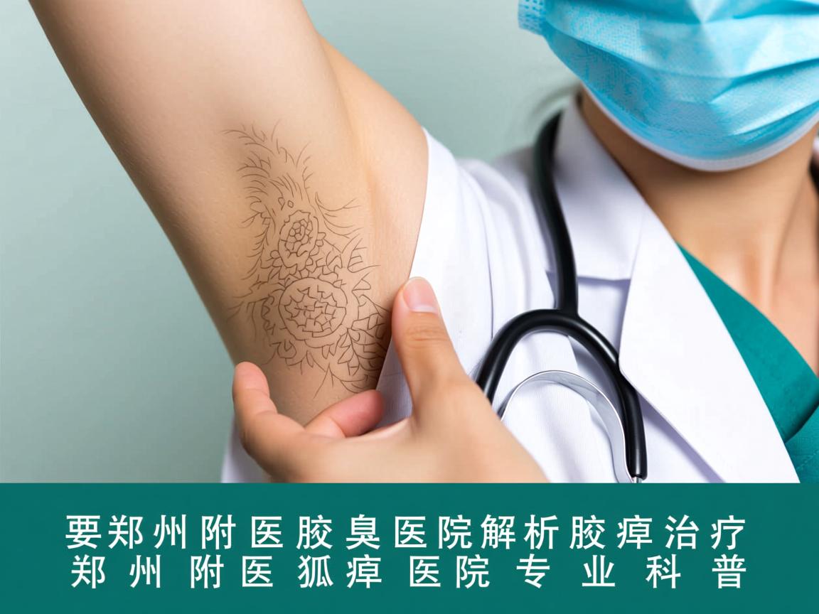 郑州附医腋臭医院解析腋臭治疗，郑州附医狐臭医院专业科普