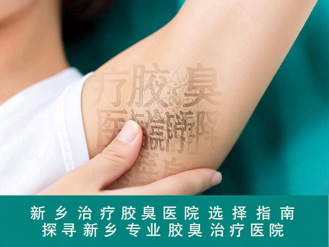 新乡治疗腋臭医院选择指南，探寻新乡专业腋臭治疗医院