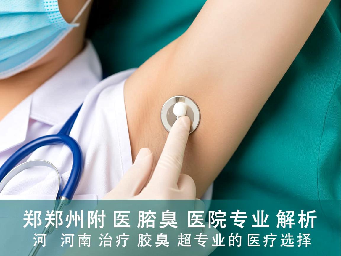 郑州附医腋臭医院专业解析，河南治疗腋臭超专业的医疗选择