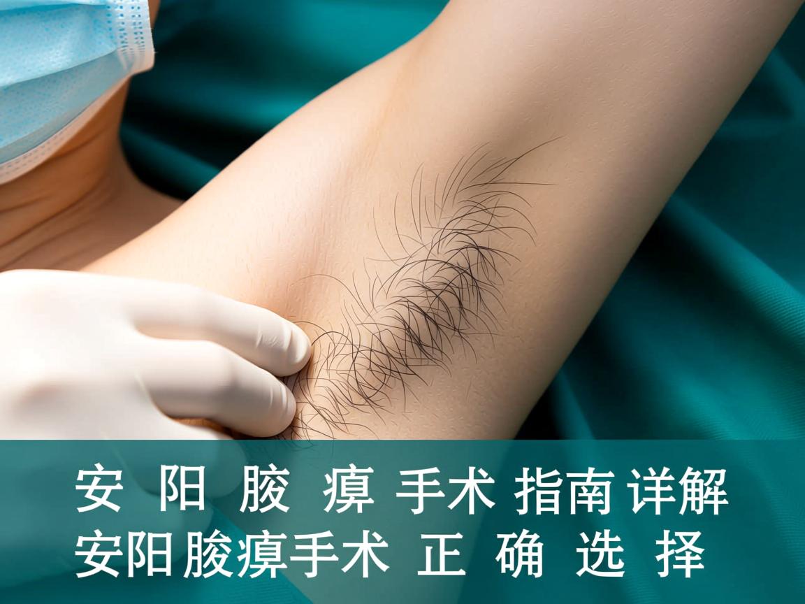 安阳腋臭手术指南，详解安阳腋臭手术的正确选择