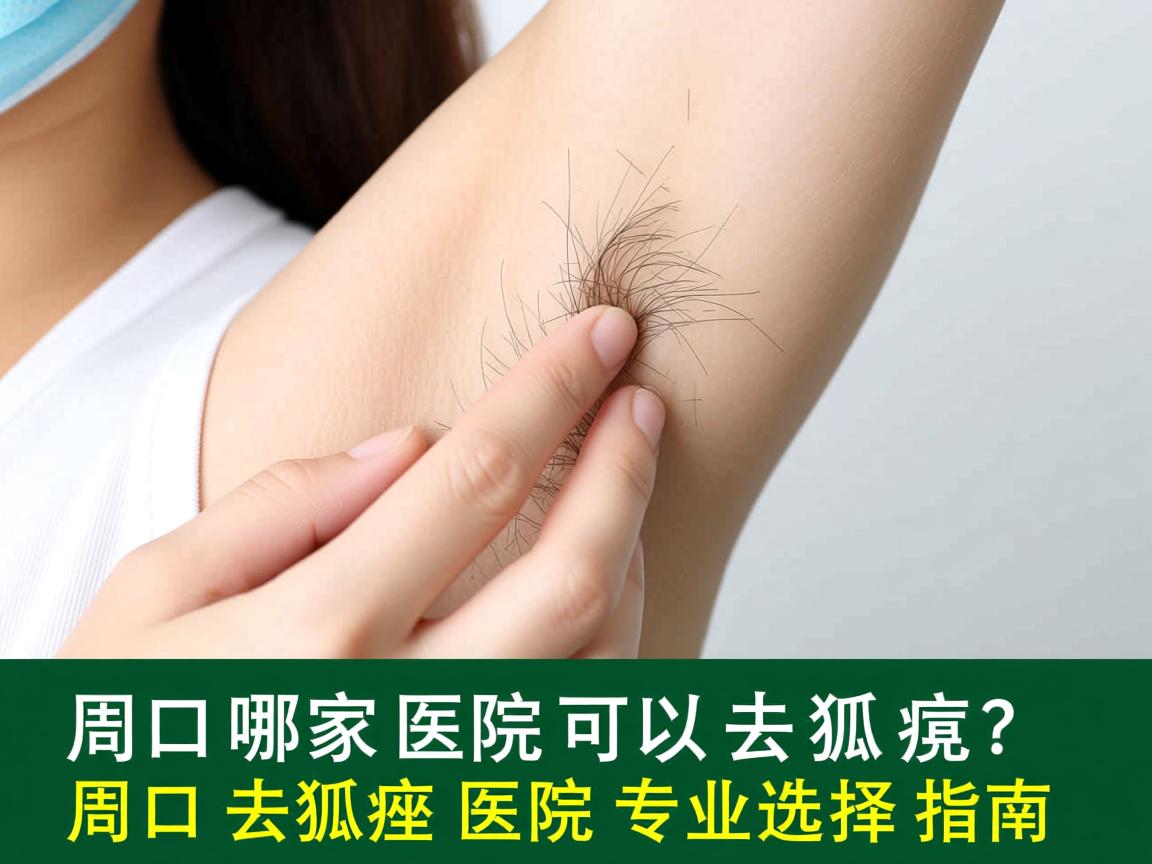 周口哪家医院可以去狐臭？周口去狐臭医院的专业选择指南