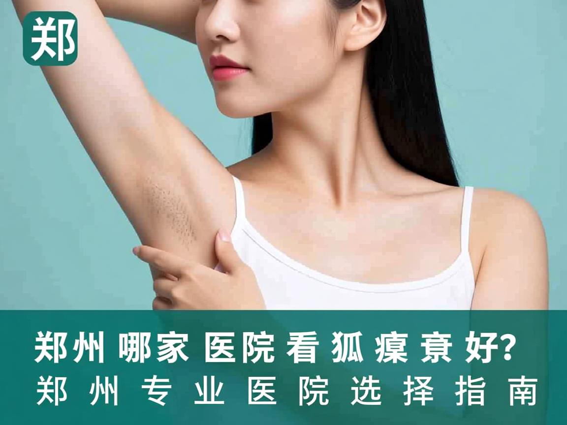 郑州哪家医院看狐臭好？郑州专业医院选择指南