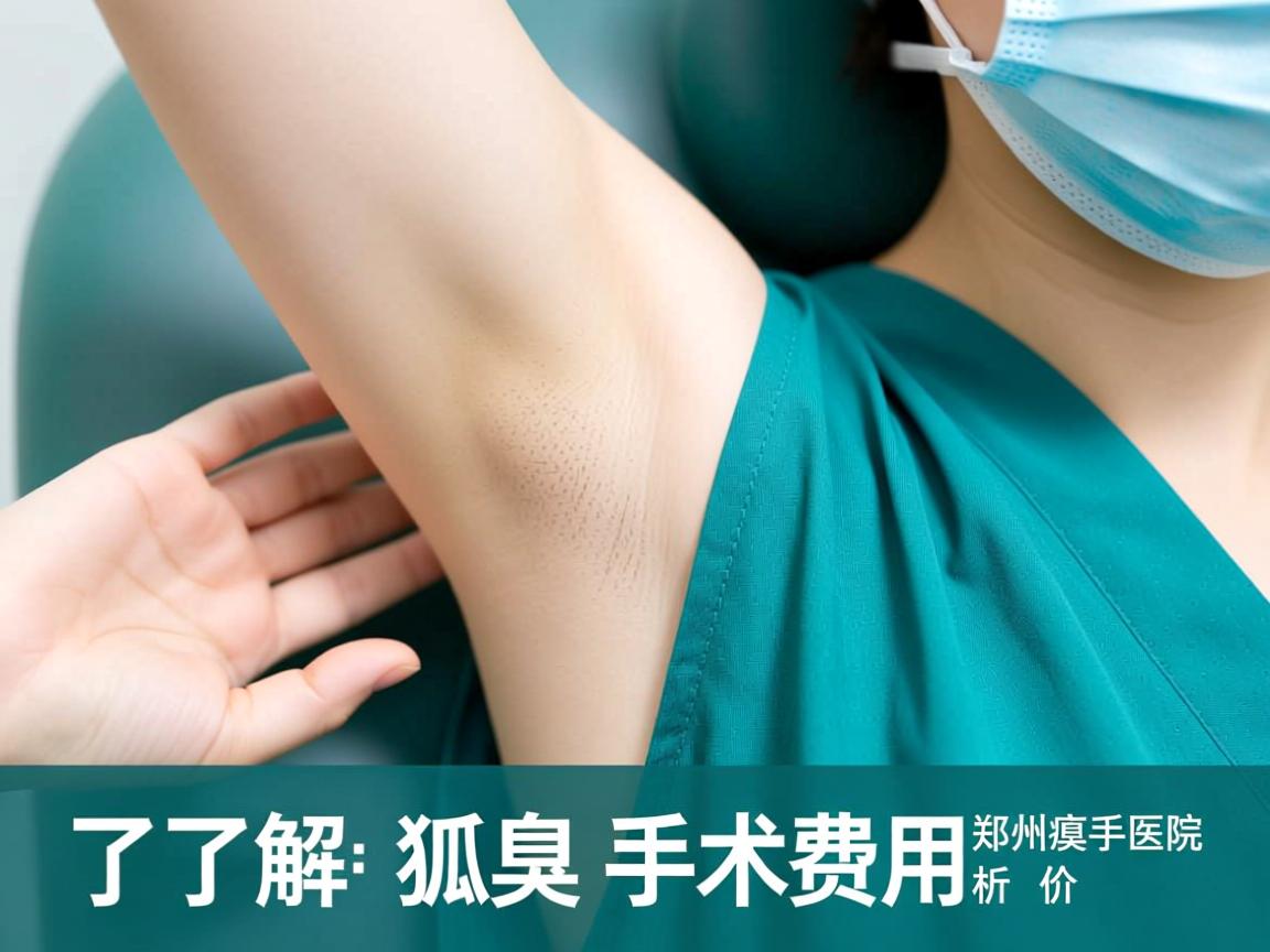 了解狐臭手术费用，郑州附医腋臭医院解析狐臭手术价格