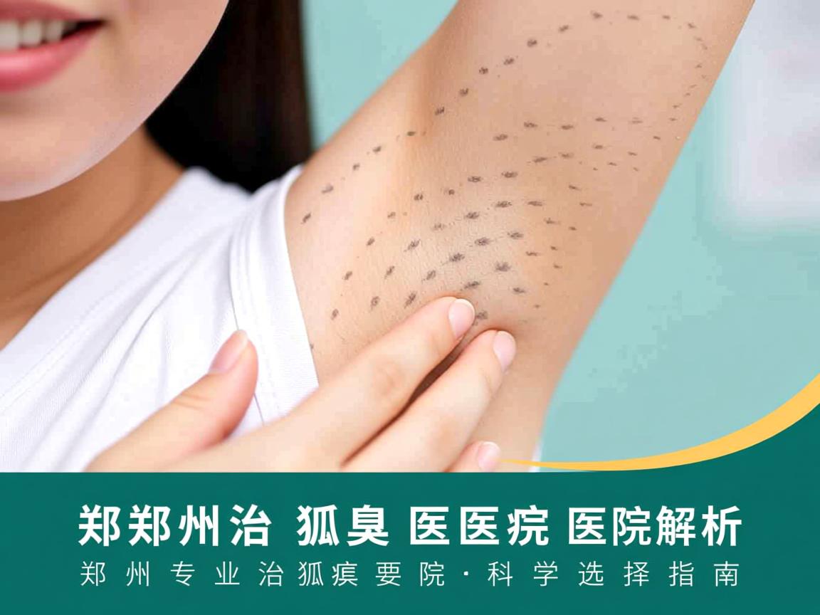 郑州治狐臭医院解析，郑州专业治狐臭医院的科学选择指南