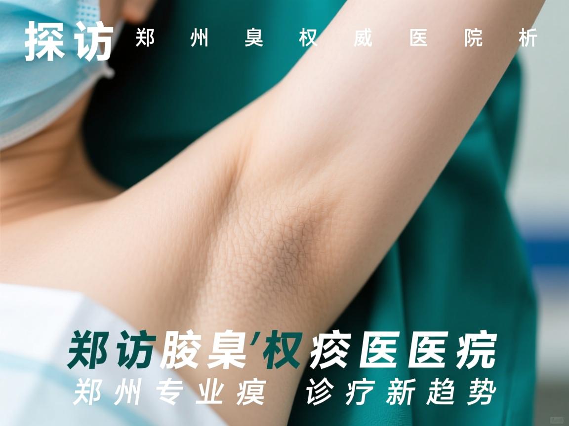 探访郑州腋臭权威医院，解析郑州专业腋臭诊疗新趋势