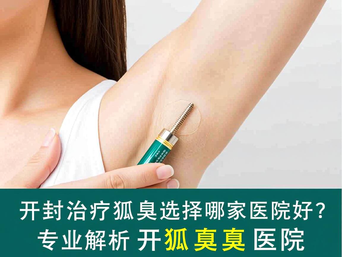 开封治疗狐臭选择哪家医院好？专业解析开封狐臭医院