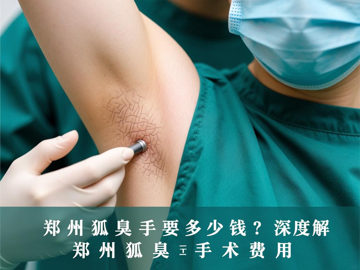 郑州狐臭手术要多少钱？深度解析郑州狐臭手术费用
