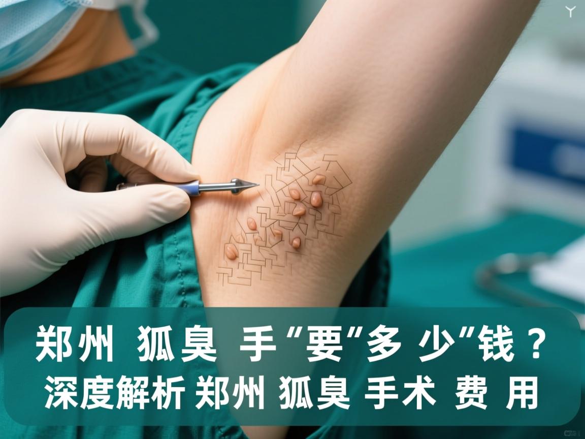 郑州狐臭手术要多少钱？深度解析郑州狐臭手术费用