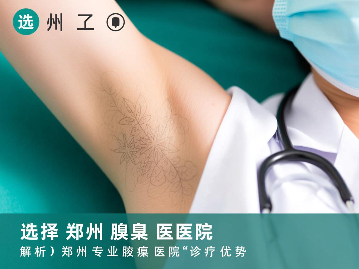 选择郑州腋臭医院，解析郑州专业腋臭医院的诊疗优势