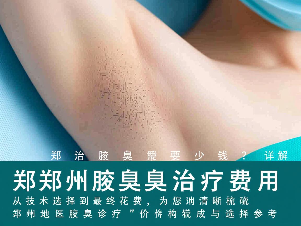 郑州治腋臭要多少钱?详解郑州腋臭治疗费用
从技术选择到最终花费,为您清晰梳理郑州地区腋臭诊疗的价格构成与选择参考 郑州治腋臭要多少钱?详解郑州腋臭治疗费用
从技术选择到最终花费,为您清晰梳理郑州地区腋臭诊疗的价格构成与选择参考