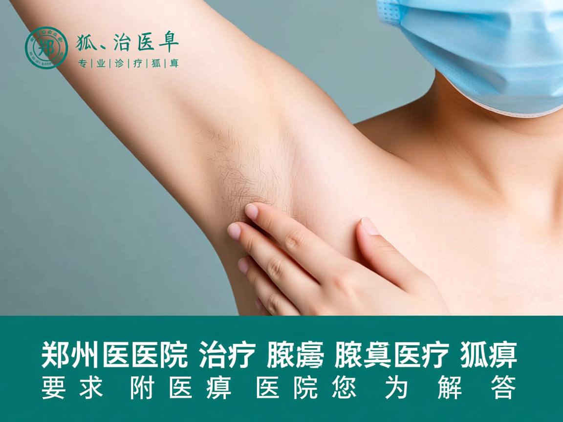 郑州医院治疗狐臭，专业诊疗狐臭，郑州附医腋臭医院为您解答