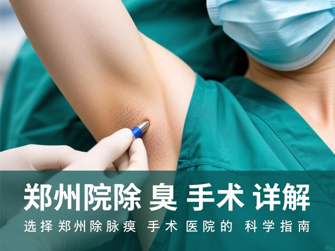 郑州除腋臭手术医院详解，选择郑州除腋臭手术医院的科学指南