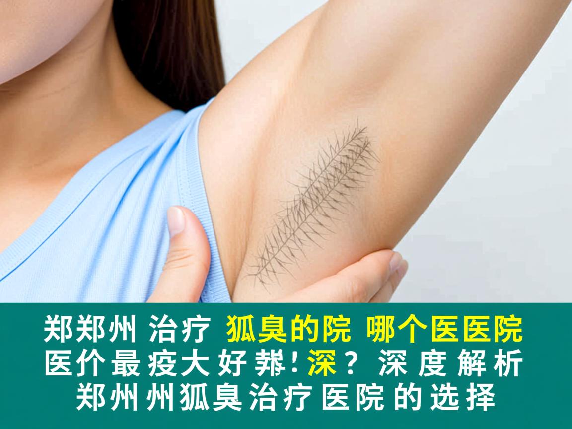 郑州治疗狐臭的医院哪个最好？深度解析郑州狐臭治疗医院的选择