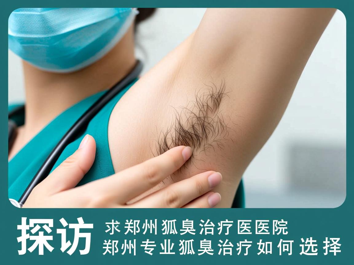 探访郑州狐臭治疗医院，郑州专业狐臭治疗如何选择