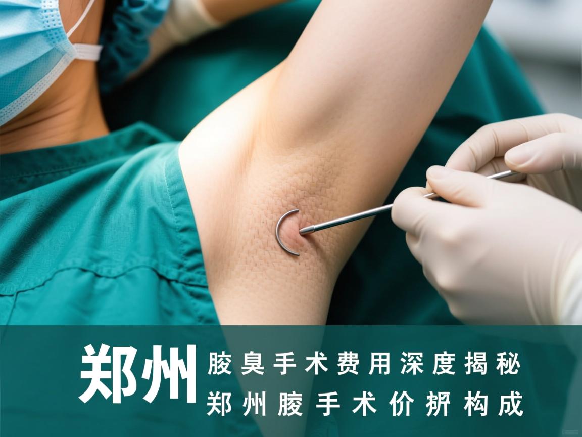 郑州腋臭手术费用解析，深度揭秘郑州腋臭手术价格构成