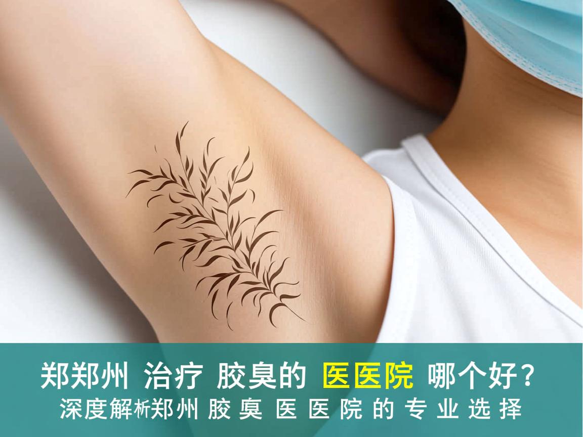 郑州治疗腋臭的医院哪个好？深度解析郑州腋臭医院的专业选择