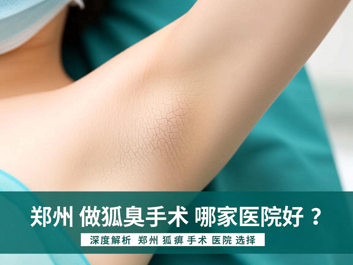 郑州做狐臭手术哪家医院好？深度解析郑州狐臭手术医院选择