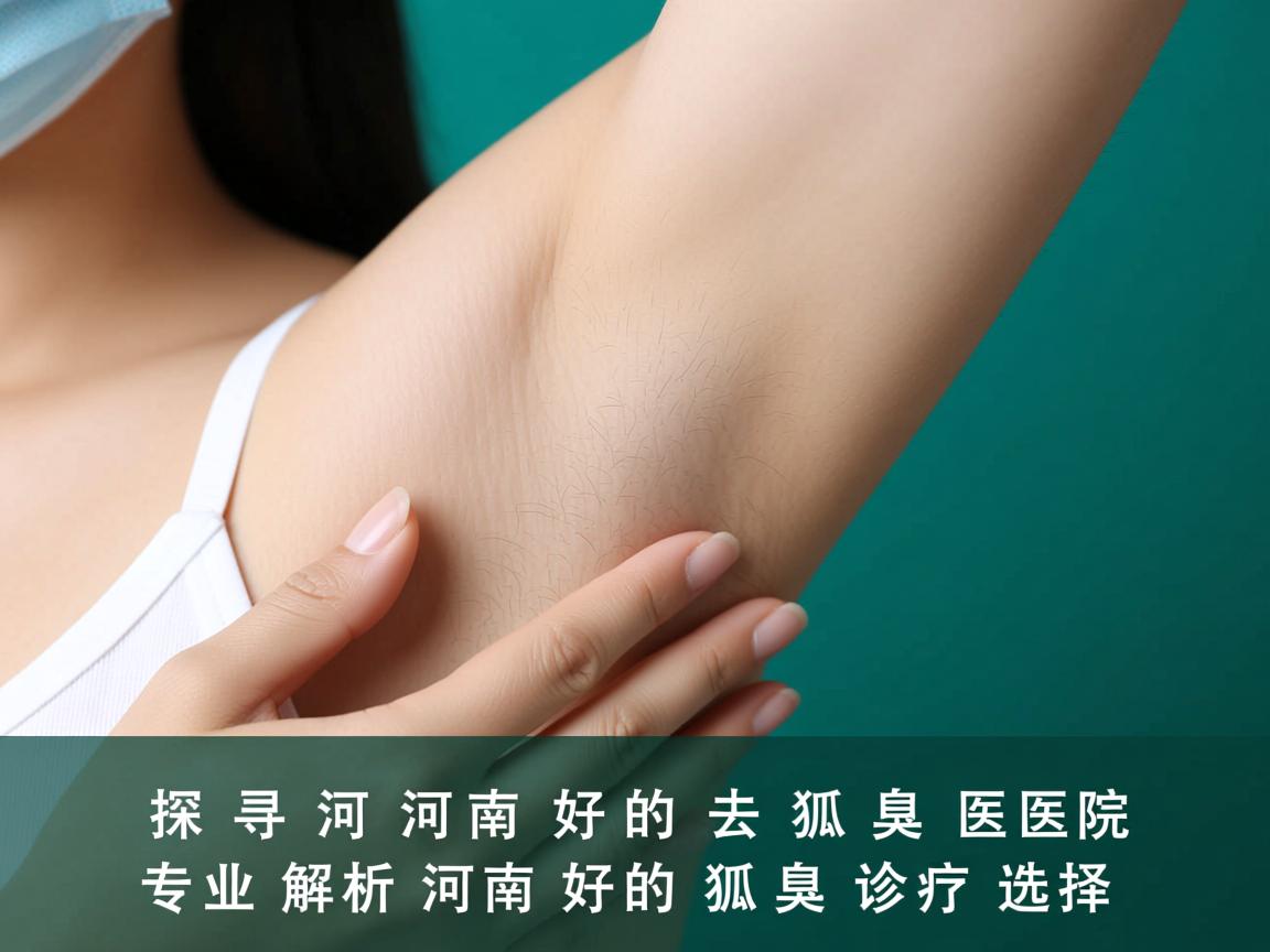 探寻河南好的去狐臭医院，专业解析河南好的狐臭诊疗选择