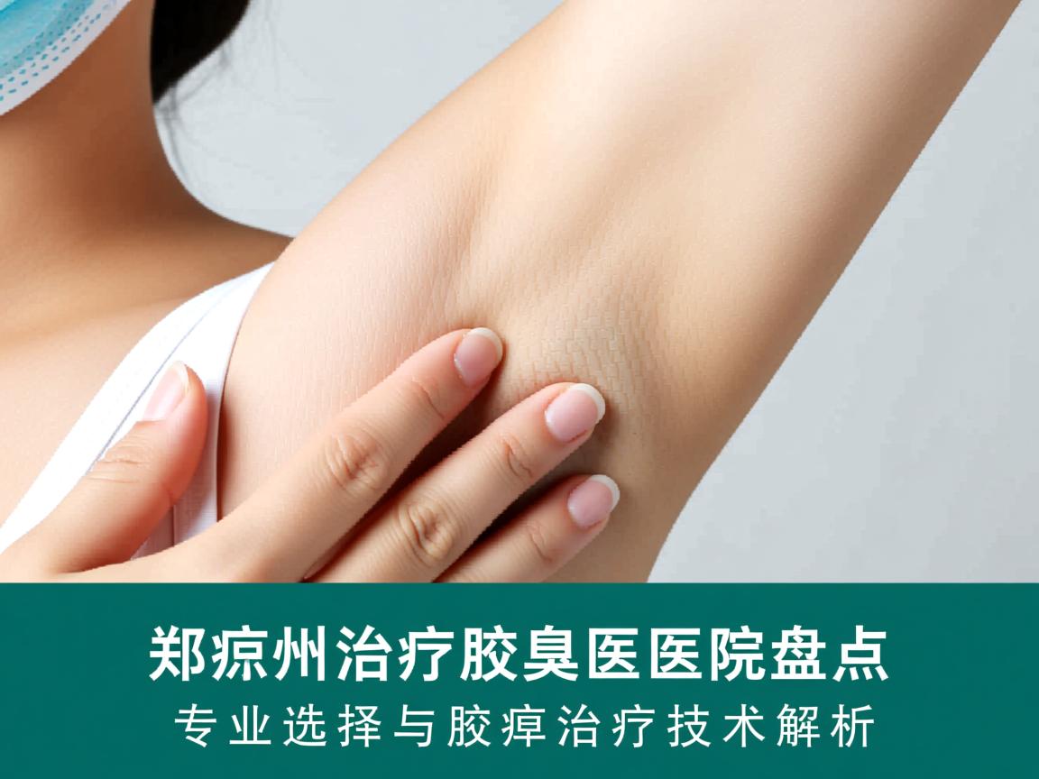 郑州治疗腋臭医院盘点，专业选择与腋臭治疗技术解析