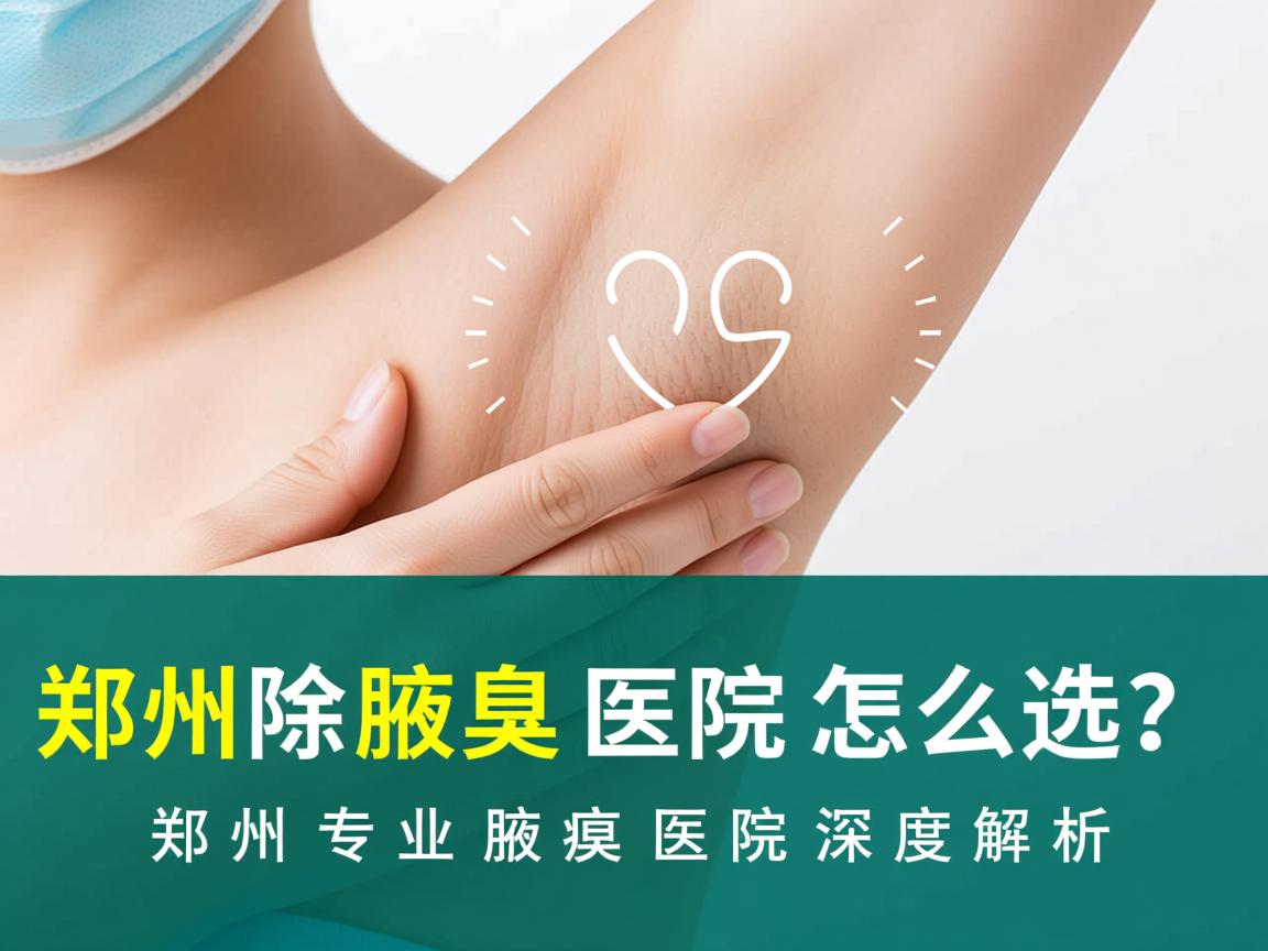 郑州除腋臭医院怎么选?郑州专业腋臭医院深度解析 郑州除腋臭医院怎么选?郑州专业腋臭医院深度解析