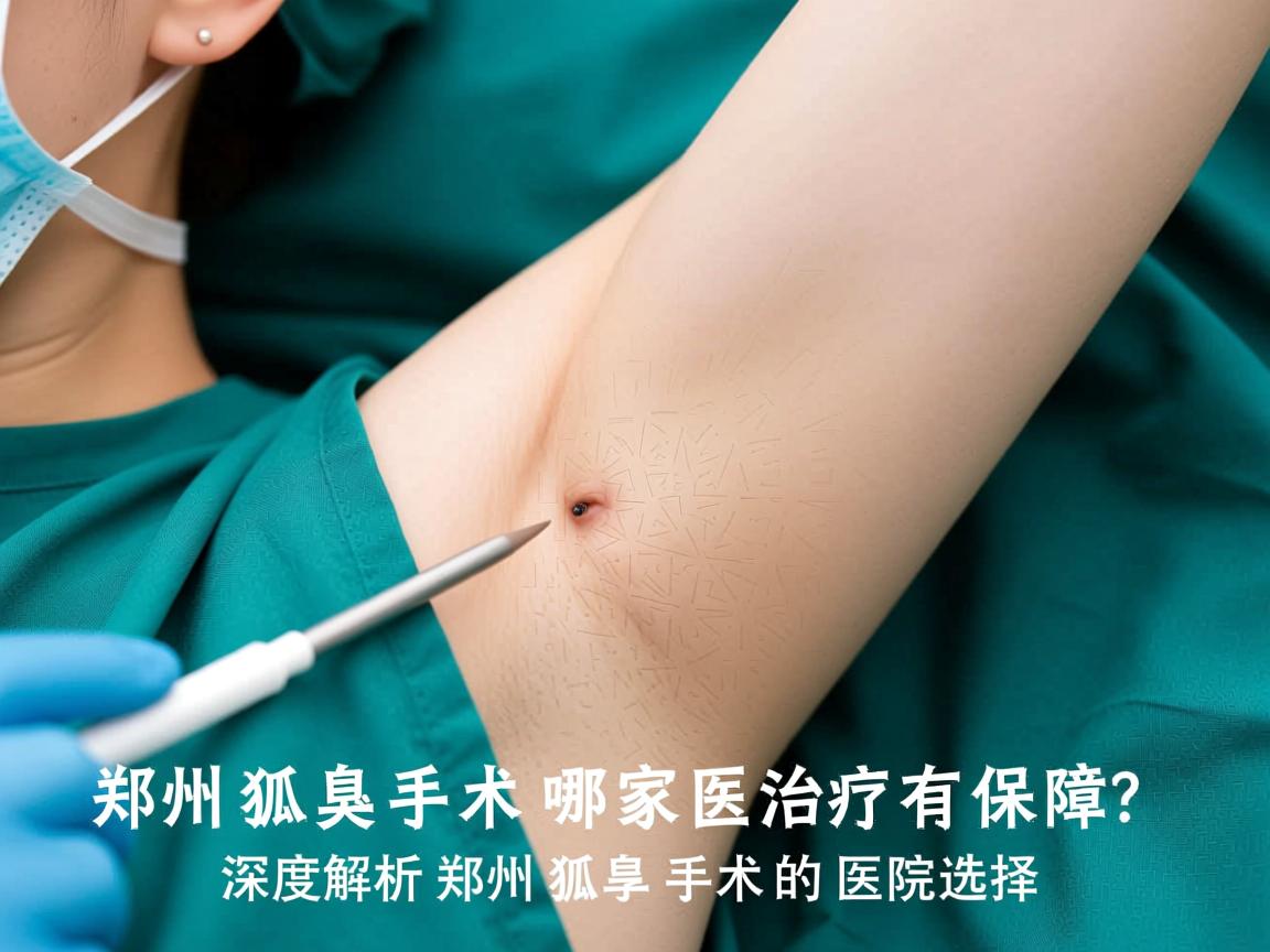 郑州狐臭手术哪家医院治疗有保障？深度解析郑州狐臭手术的医院选择