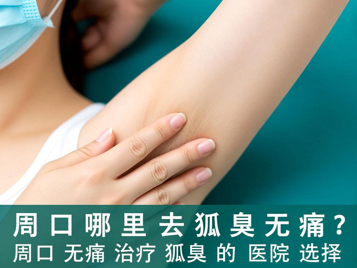 周口哪里去狐臭无痛？周口无痛治疗狐臭的医院选择