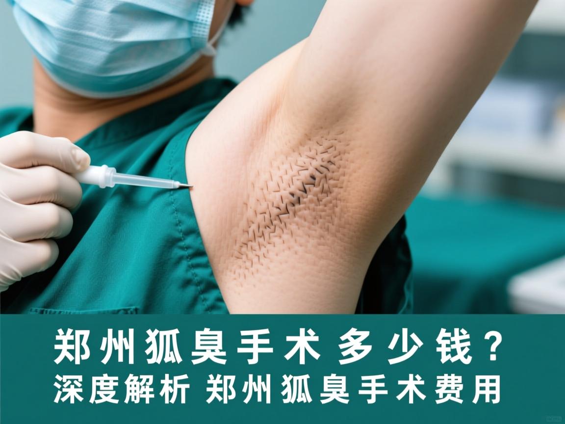 郑州狐臭手术多少钱？深度解析郑州狐臭手术费用