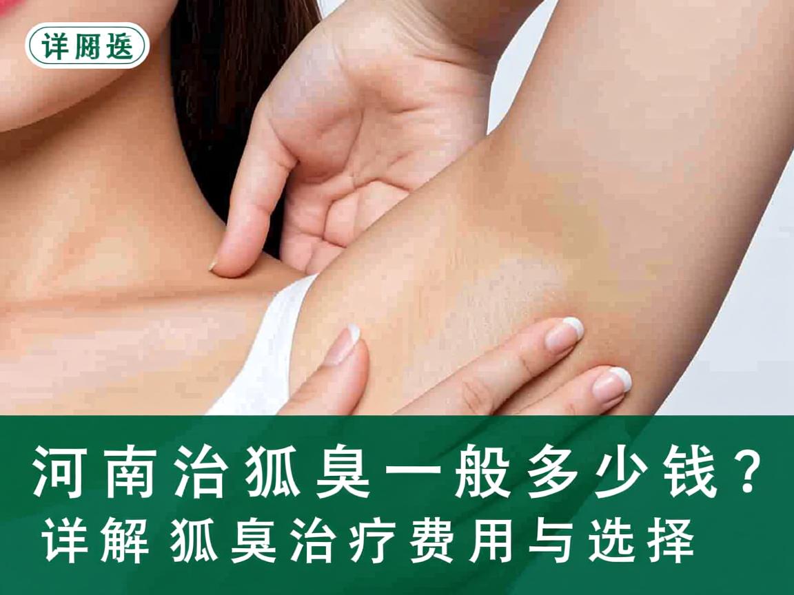 河南治狐臭一般多少钱?详解狐臭治疗费用与选择 河南治狐臭一般多少钱?详解狐臭治疗费用与选择