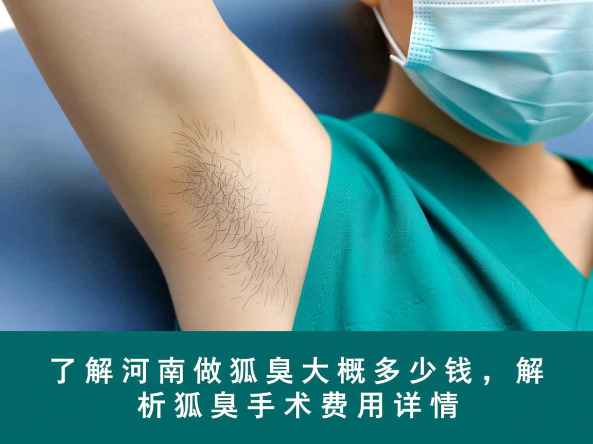 了解河南做狐臭大概多少钱,解析狐臭手术费用详情 了解河南做狐臭大概多少钱,解析狐臭手术费用详情